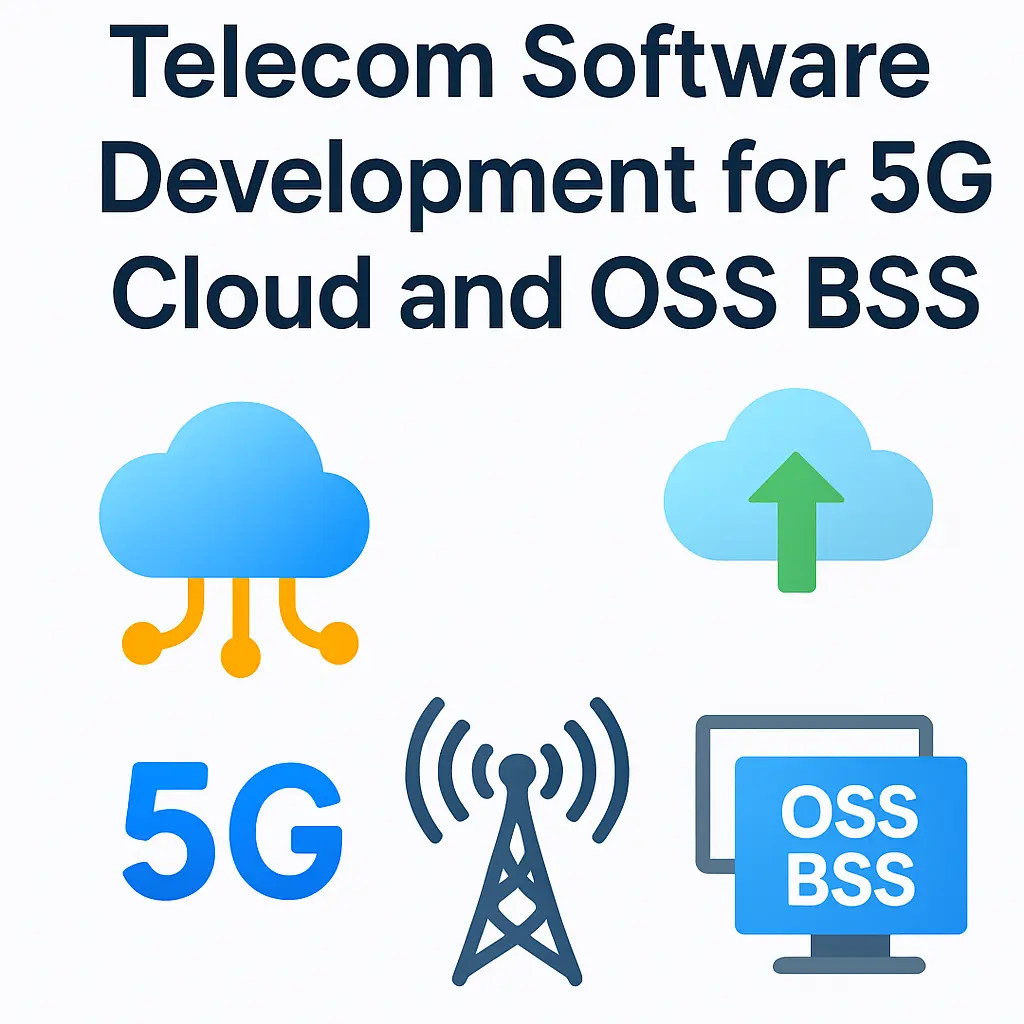 Telecom Software Development for 5G Cloud and OSS BSS